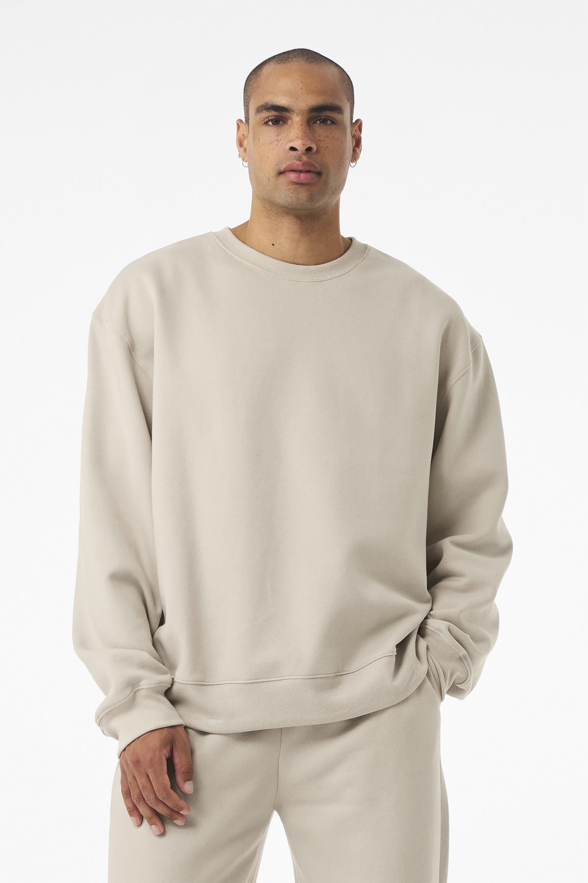 Custom Unisex 10-Ounce Heavyweight Crewneck Sweatshirt (BC4711) - Dust