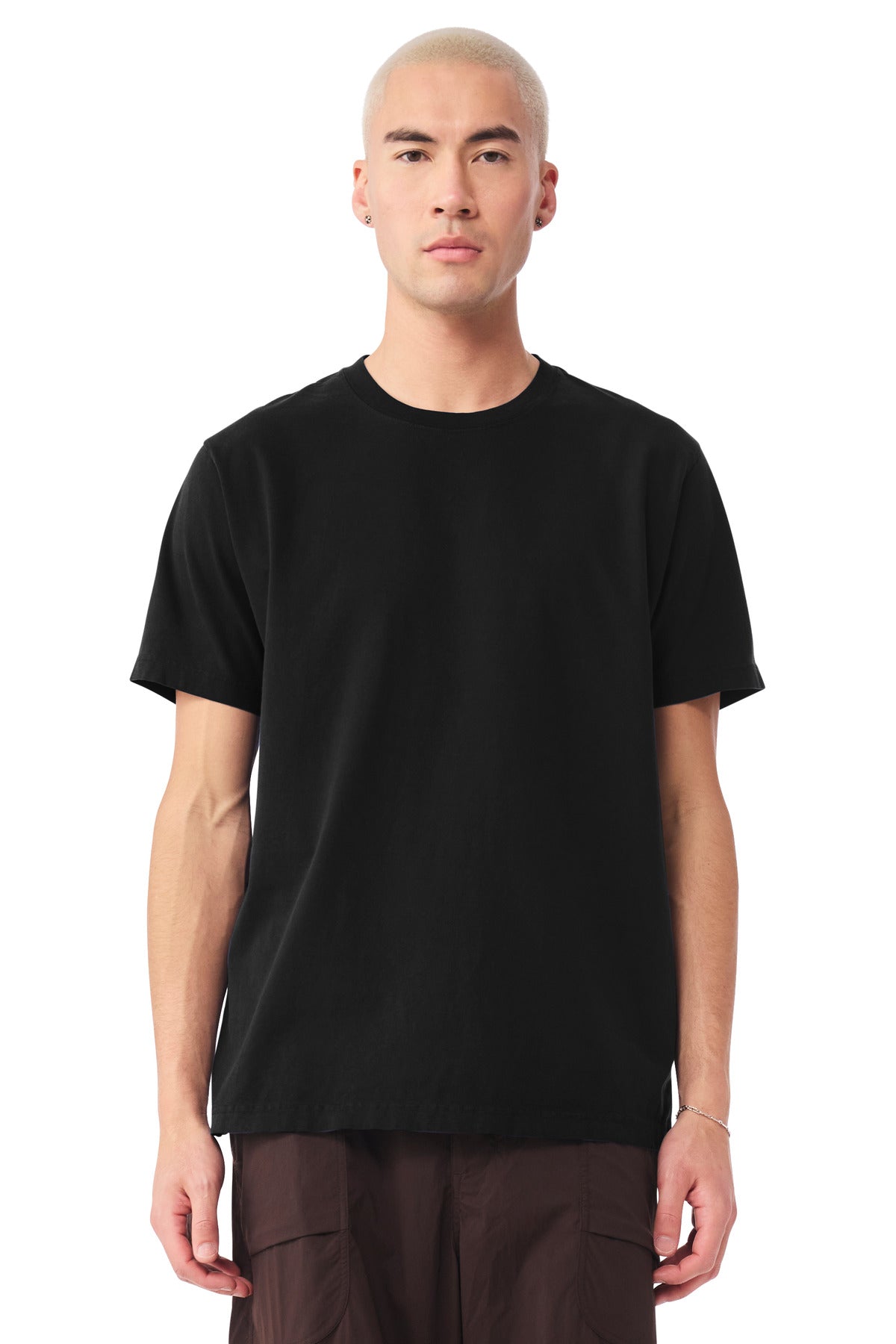 Custom Unisex Heavyweight Garment-Dyed Tee (BC4810GD) - Black