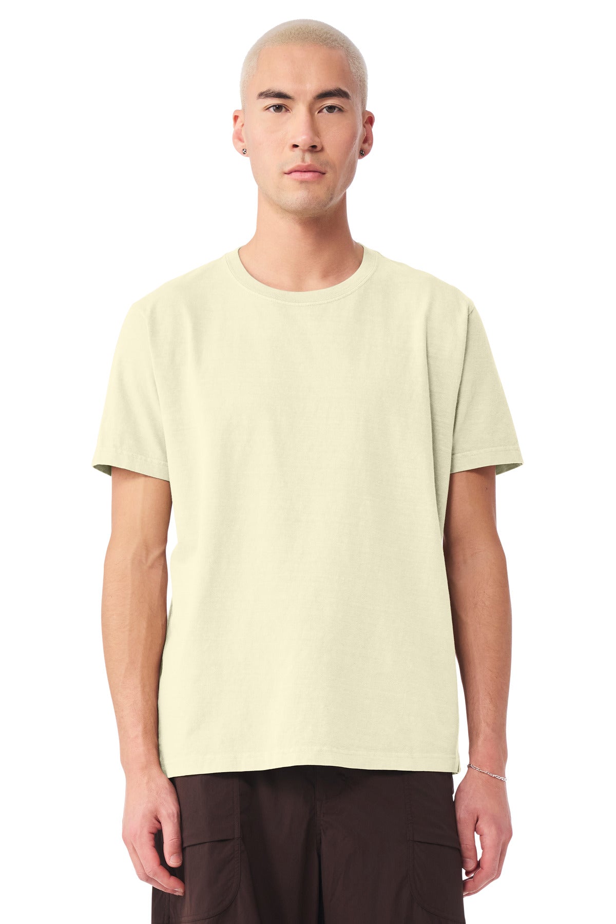 Custom Unisex Heavyweight Garment-Dyed Tee (BC4810GD) - Buttermilk