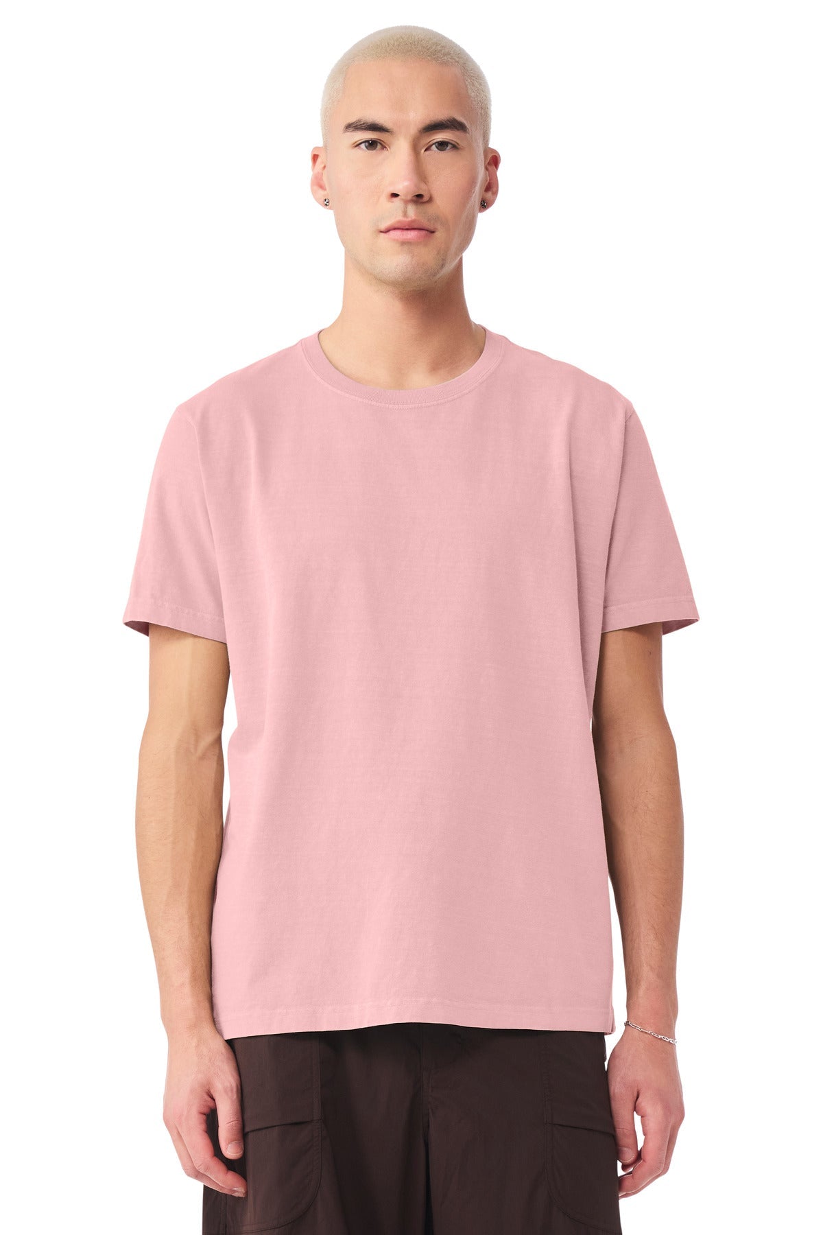 Custom Unisex Heavyweight Garment-Dyed Tee (BC4810GD) - Pink