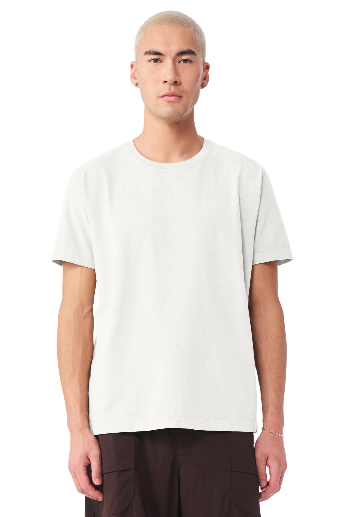 Custom Unisex Heavyweight Garment-Dyed Tee (BC4810GD) - Vintage White