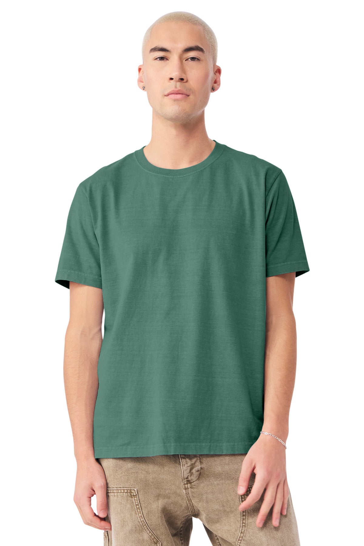 Custom Unisex Heavyweight Garment-Dyed Tee (BC4810GD) - Washed Pine