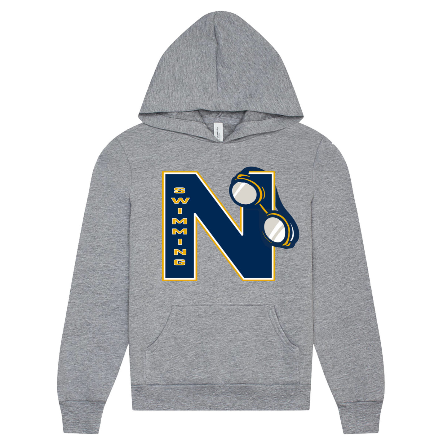BC Fleece Hoodie Norwin Swim Adult & Youth