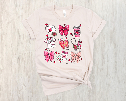 Valentine's Day Nurse Shirt