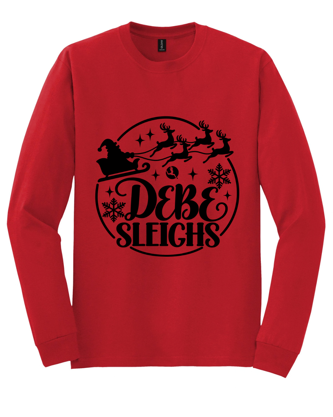 DEBE Sleighs Design Gildan Shirt (Adult & Youth)