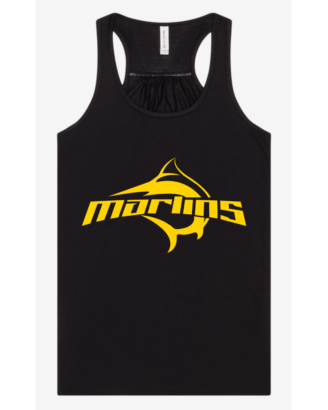 BC Marlins Logo Adult & Youth Racerback Tank top