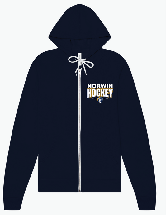 BC Norwin Hockey Small Shield Adult & Youth Fleece Full-Zip