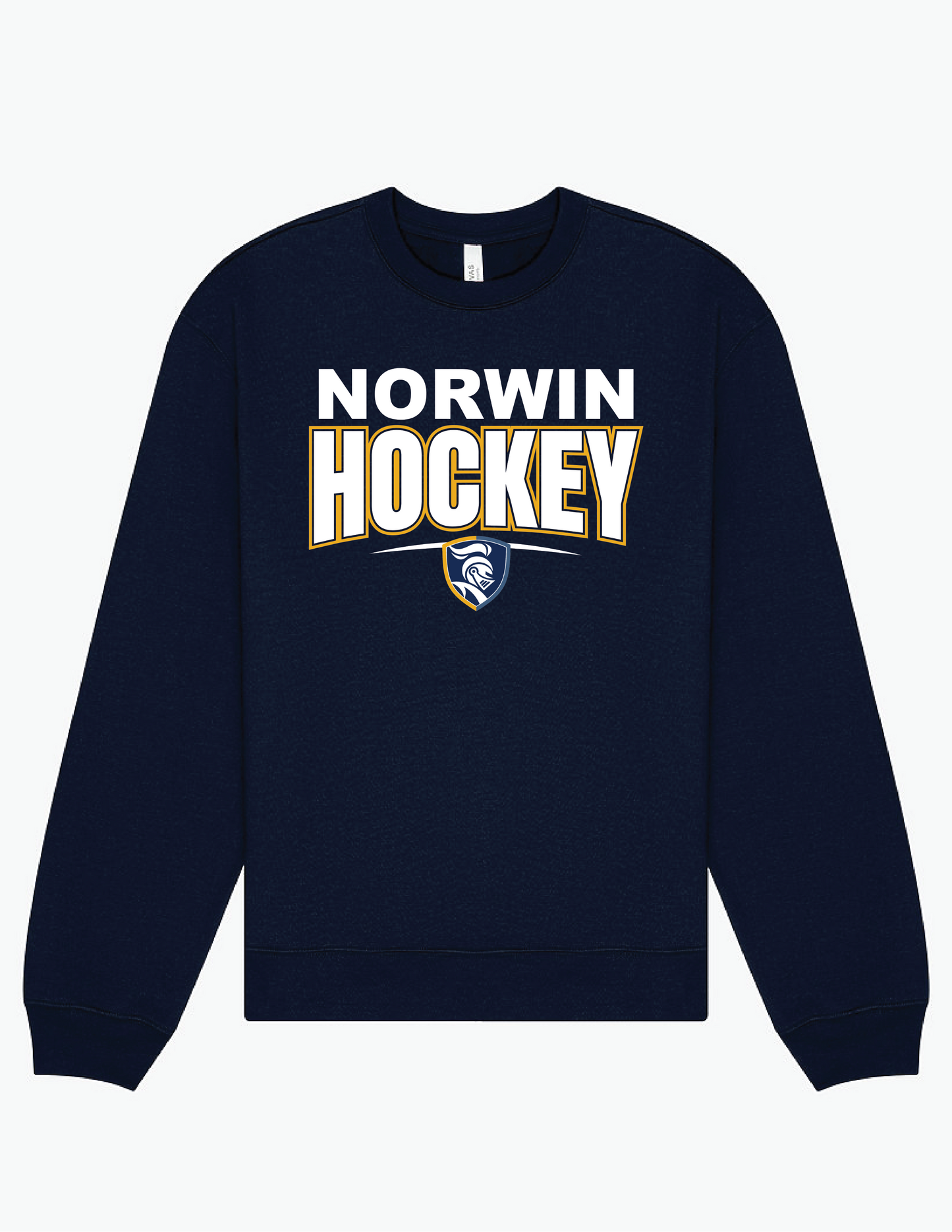 BC Norwin Hockey Small Shield Unisex 10oz Crewneck Sweatshirt