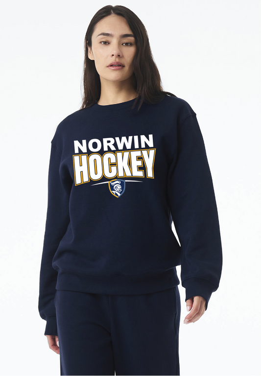 BC Norwin Hockey Small Shield Unisex 10oz Crewneck Sweatshirt