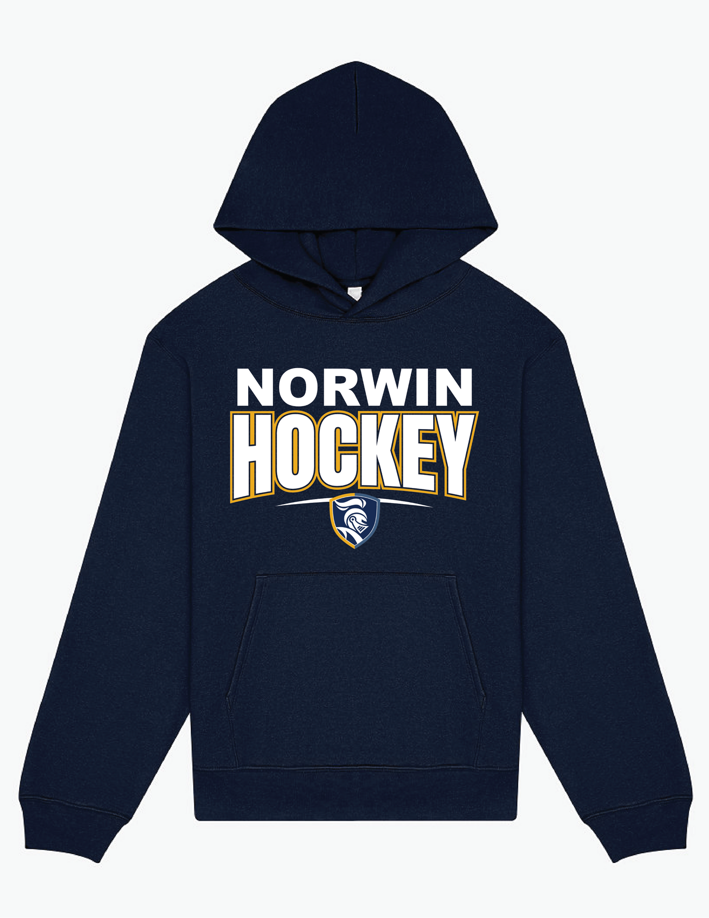BC Norwin Hockey Small Shield Unisex 10oz Hooded Pullover