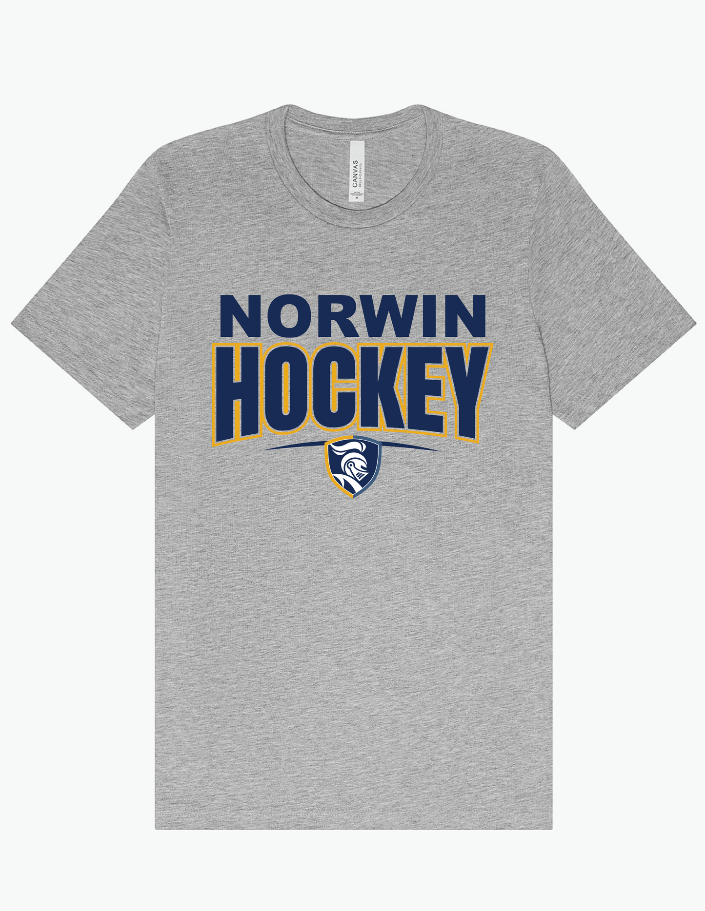 B.C  Norwin Hockey Small Shield Adult & Youth T-Shirt