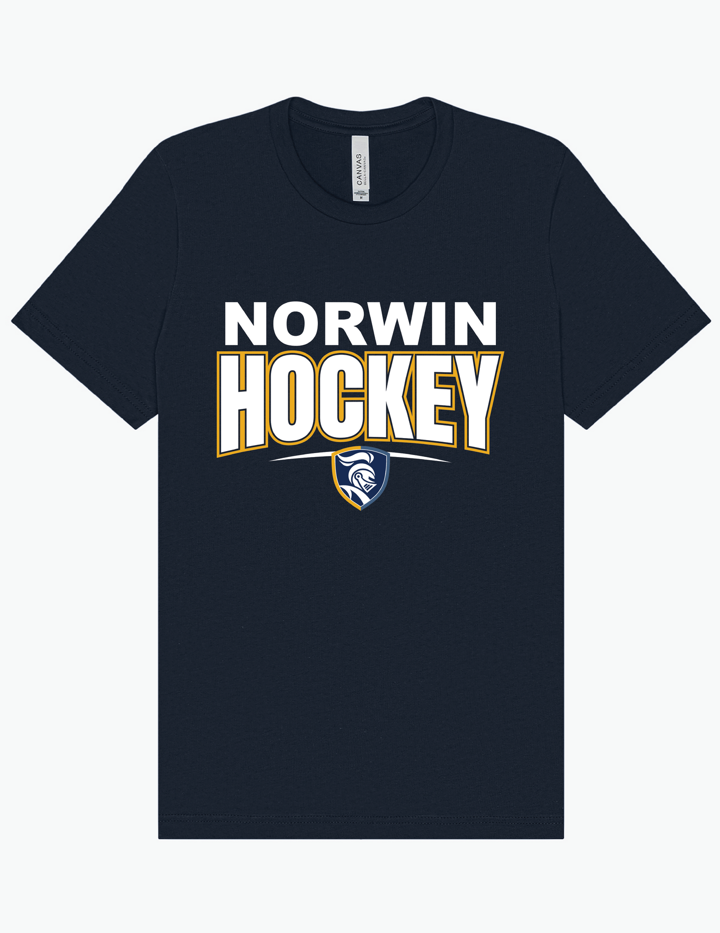 B.C  Norwin Hockey Small Shield Adult & Youth T-Shirt