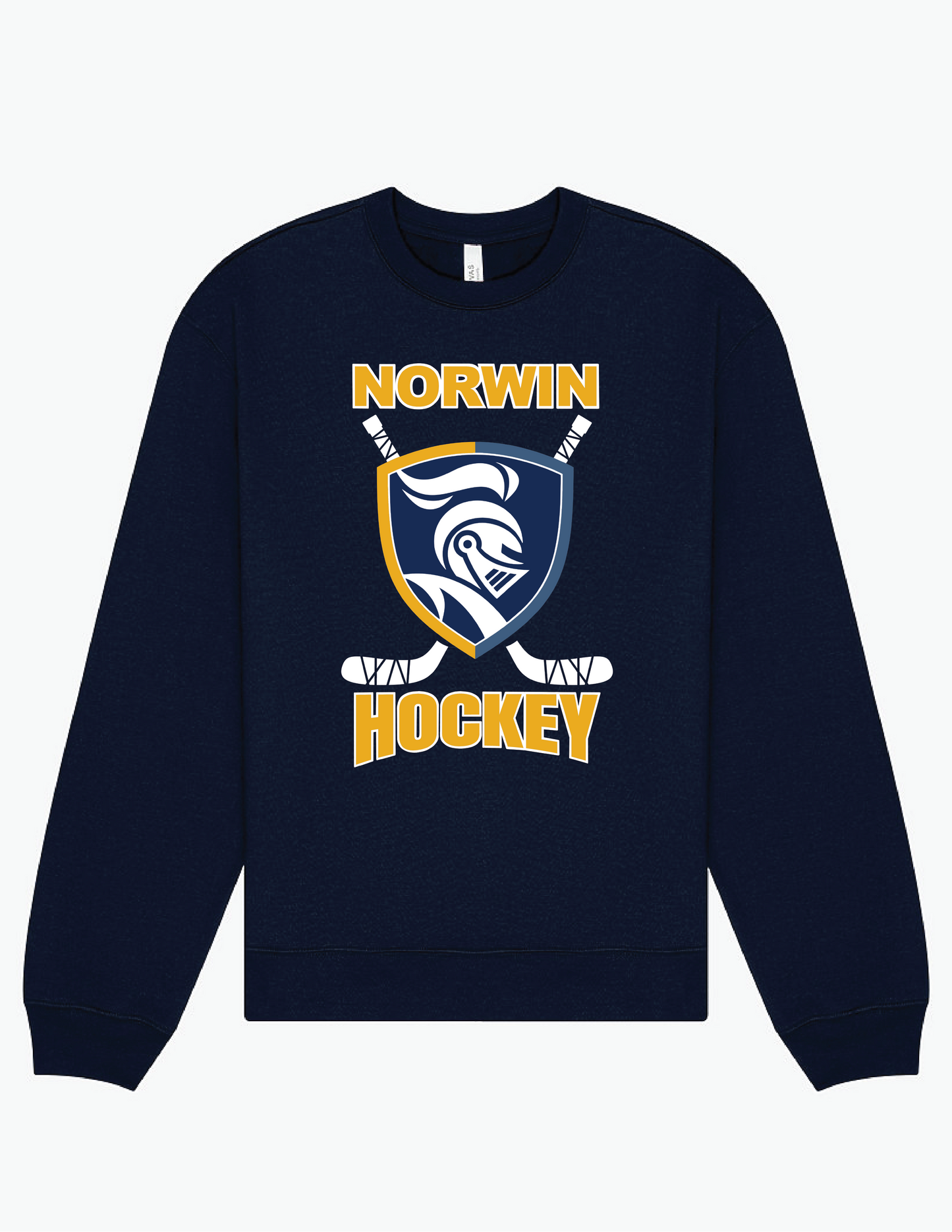 BC Norwin Hockey Sticks Unisex 10oz Crewneck Sweatshirt