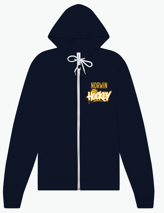 BC Norwin Hockey Drip Adult & Youth Fleece Full-Zip