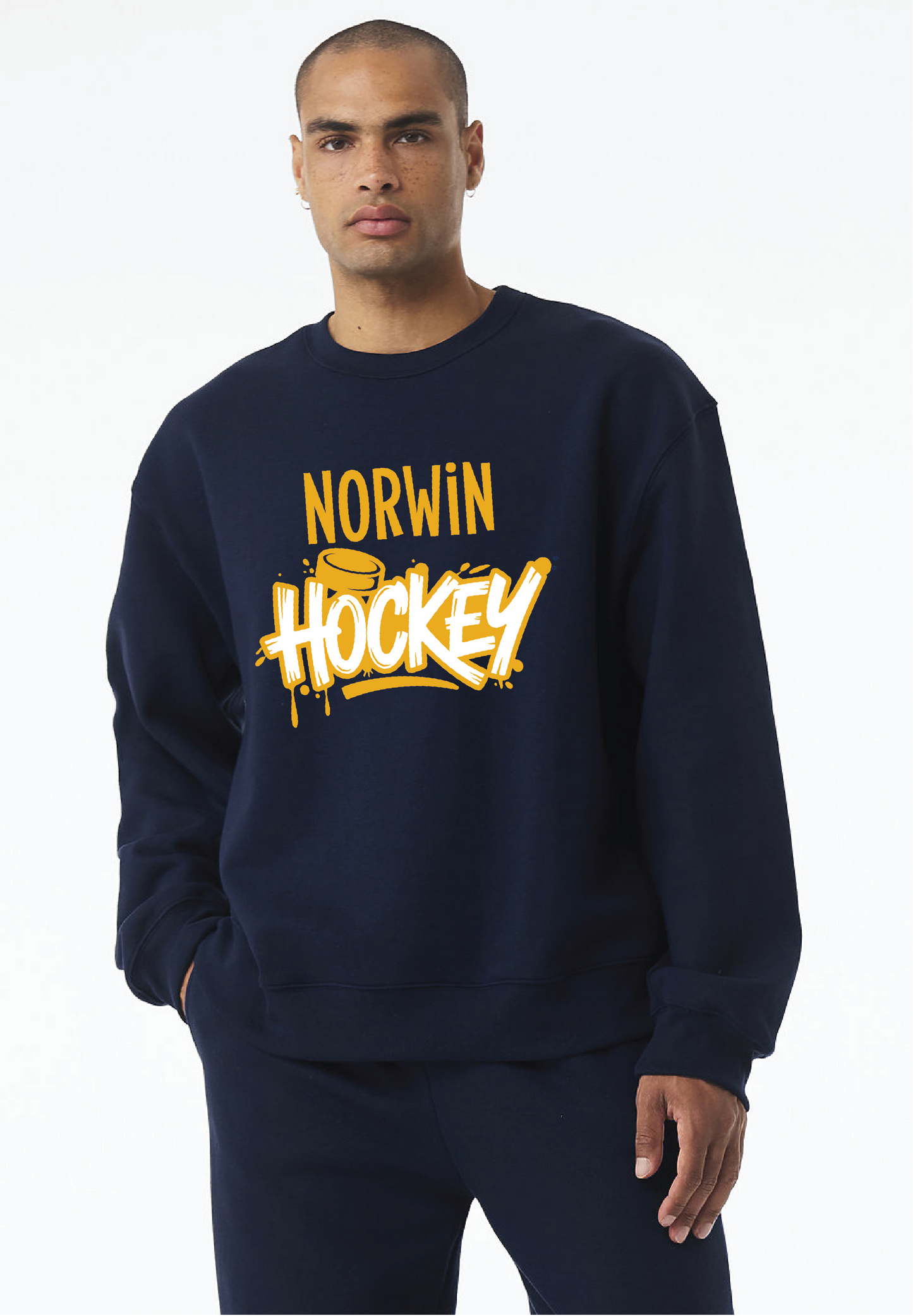 BC Norwin Hockey Drip Unisex 10oz Crewneck Sweatshirt