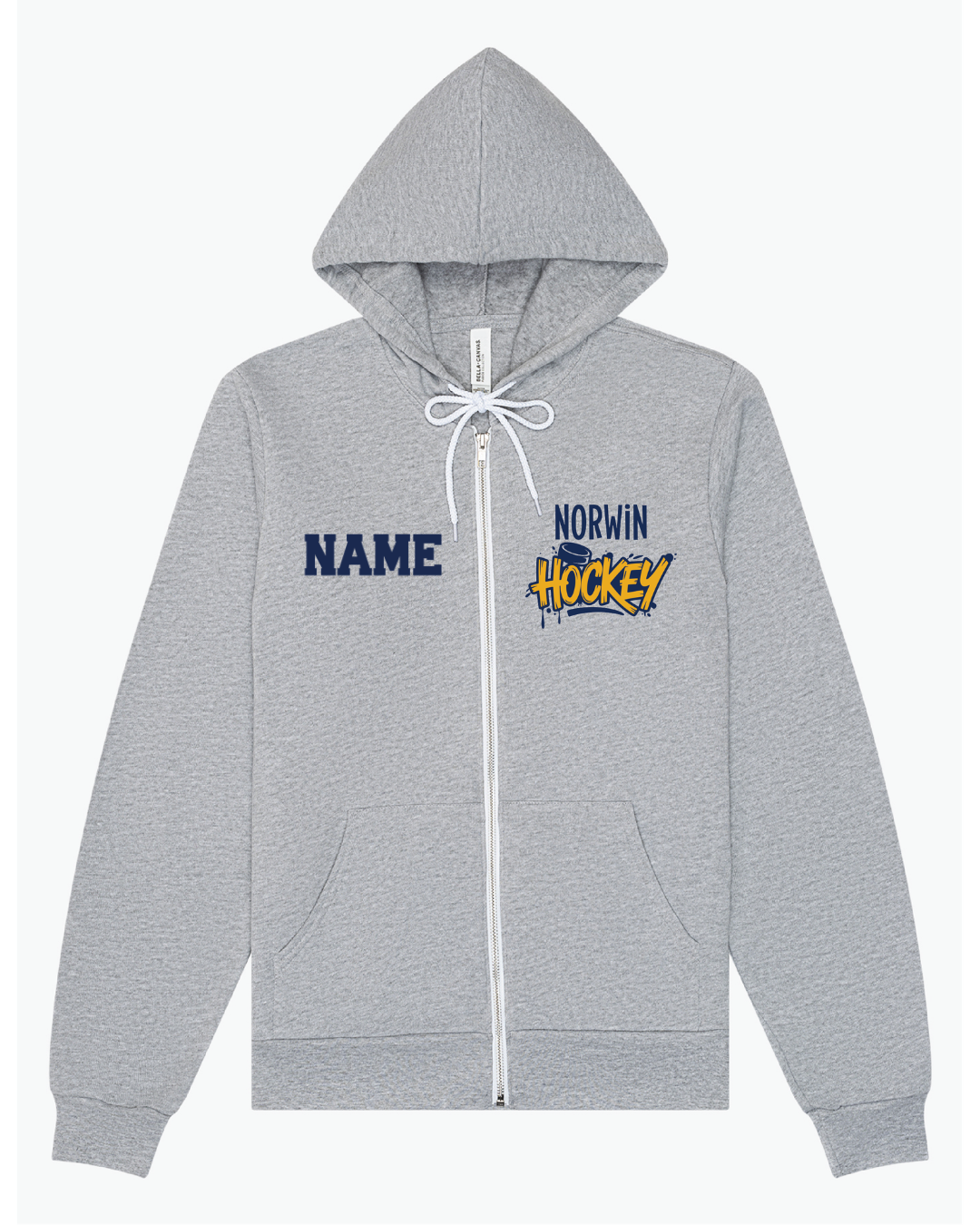 BC Norwin Hockey Drip Adult & Youth Fleece Full-Zip