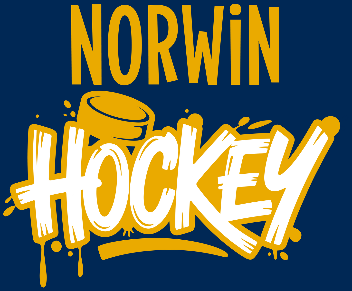 BC Norwin Hockey Drip Unisex 10oz Hooded Pullover