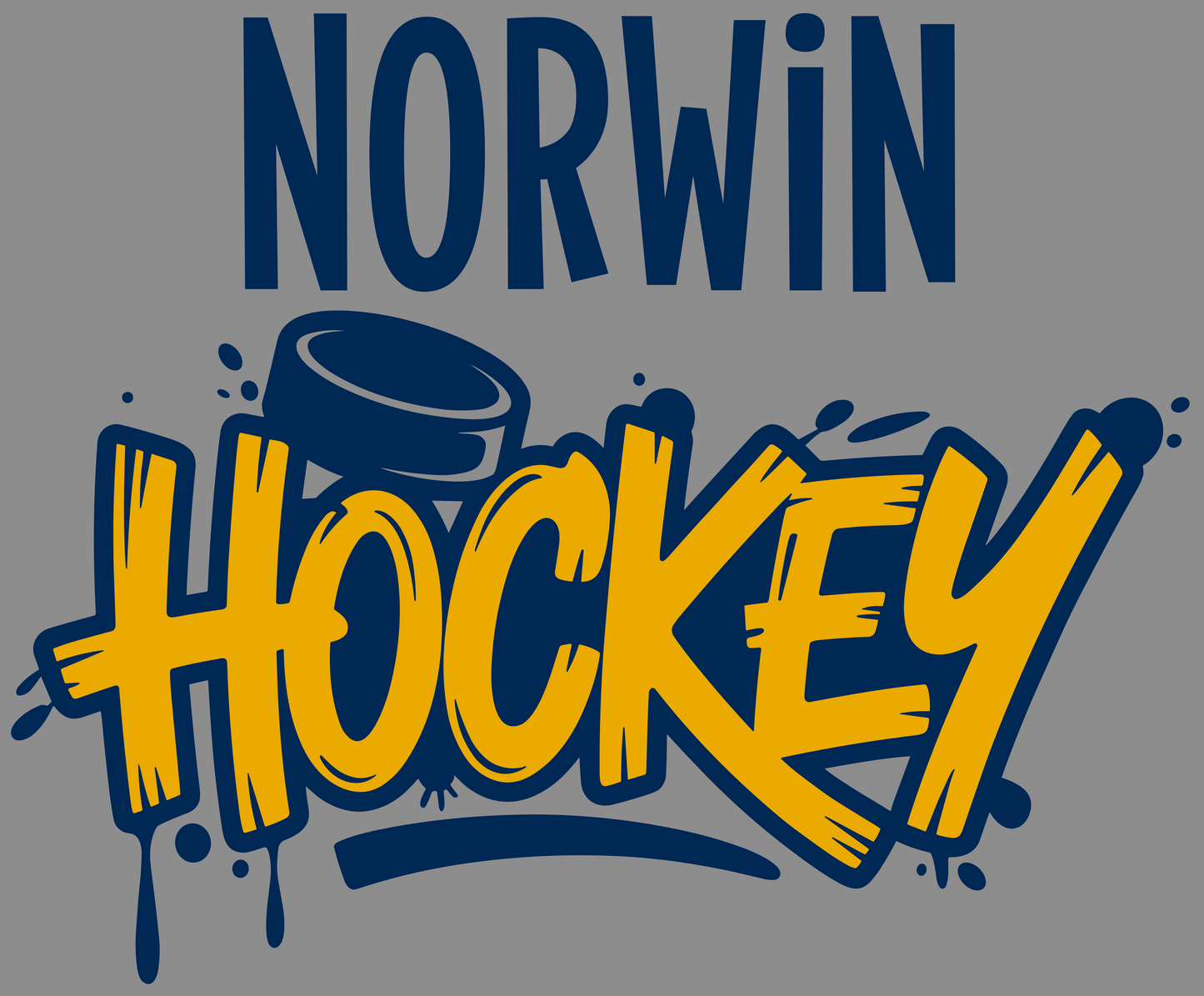 BC Norwin Hockey Drip Unisex Straight-Leg Sweatpant