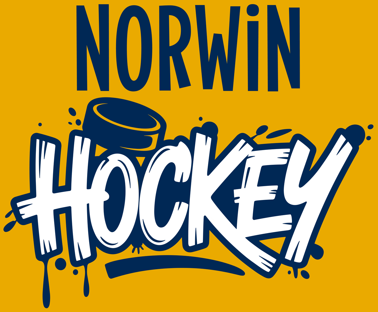 B.C  Norwin Hockey Drip Adult & Youth T-Shirt