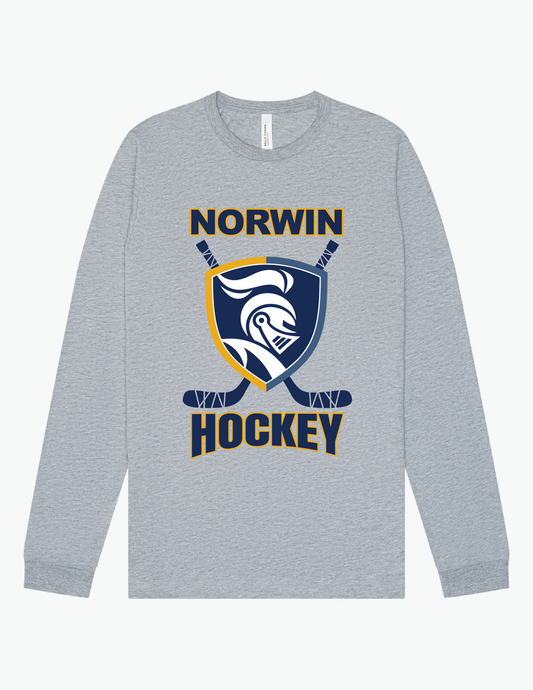 B.C  Norwin Hockey Sticks Adult & Youth Long Sleeve Shirt