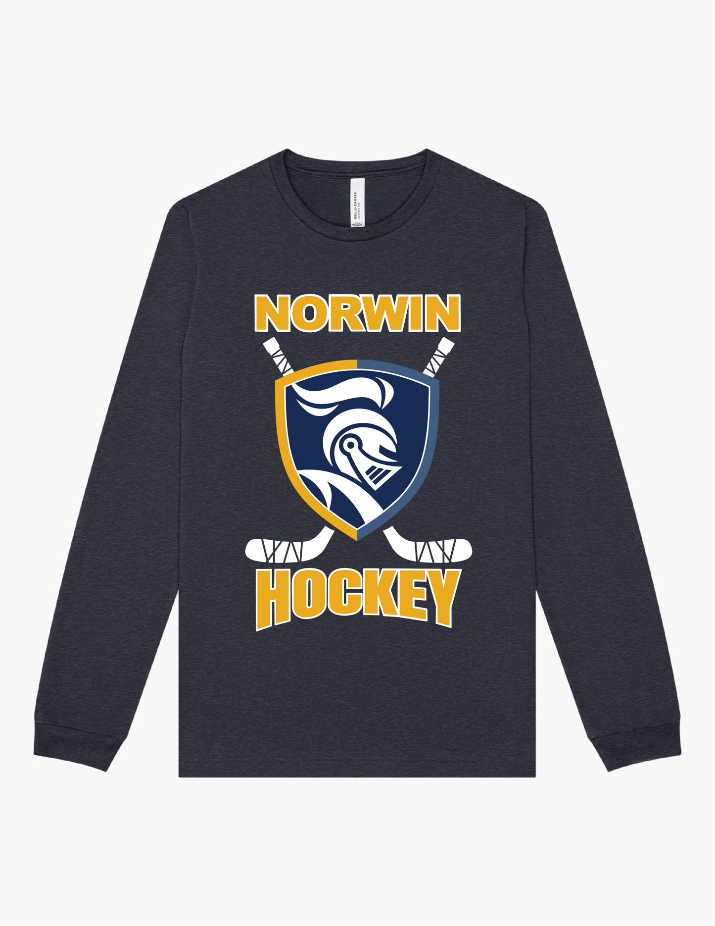 B.C  Norwin Hockey Sticks Adult & Youth Long Sleeve Shirt