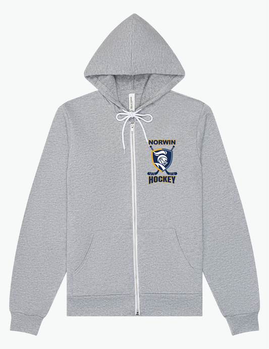 BC Norwin Hockey Sticks Adult & Youth Fleece Full-Zip