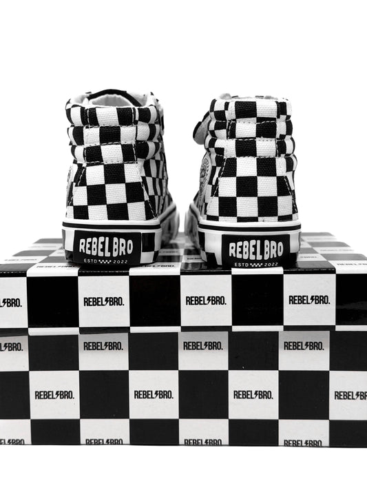 SK8TR Hi-Top in Venice (Checkered)