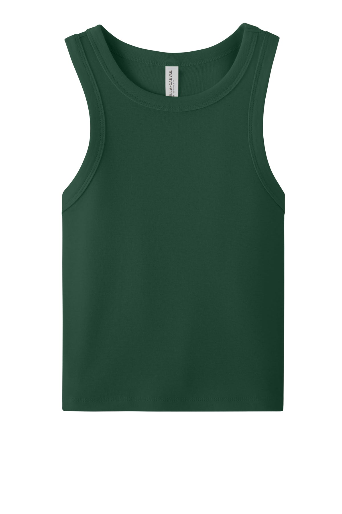 Bella Canvas BC1019 Women’s Micro Rib Racer Tank, front view