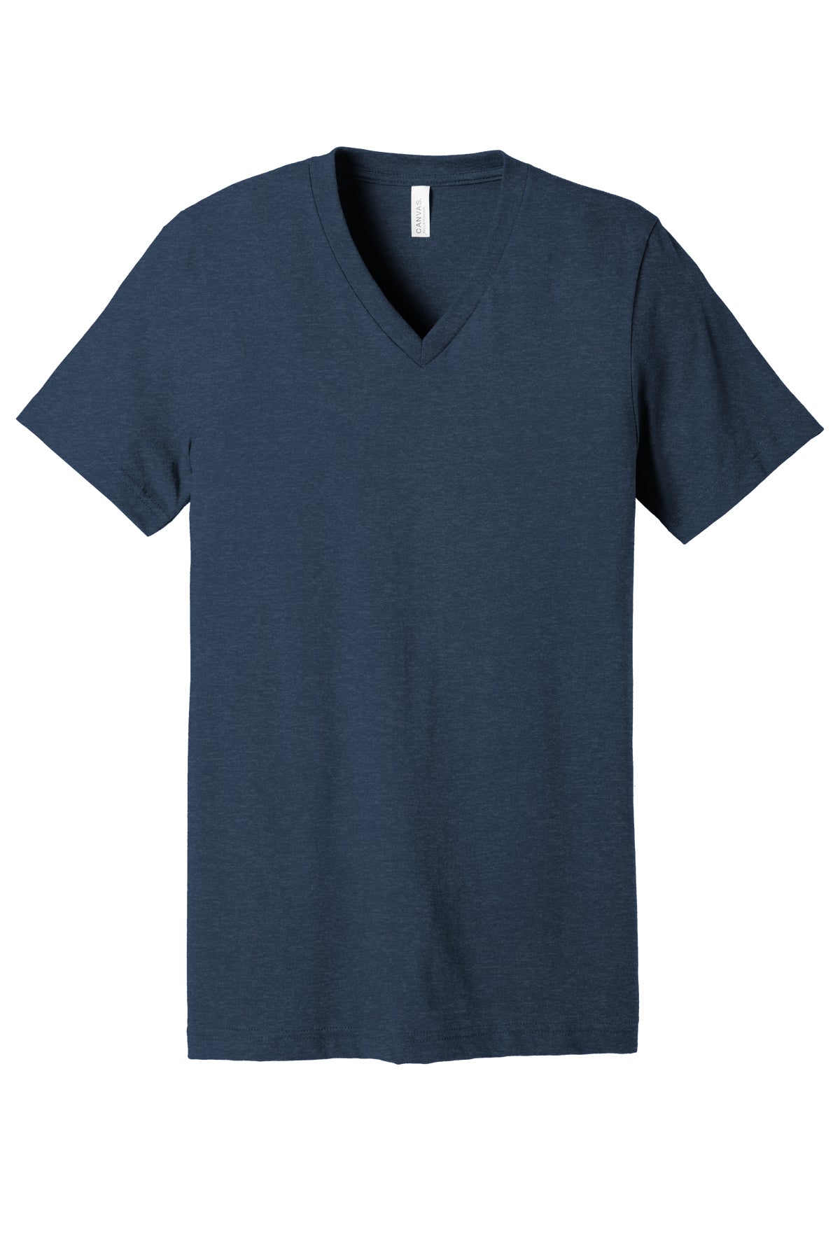 Bella Canvas BC3005CVC Unisex Heather CVC V-Neck Tee, front view