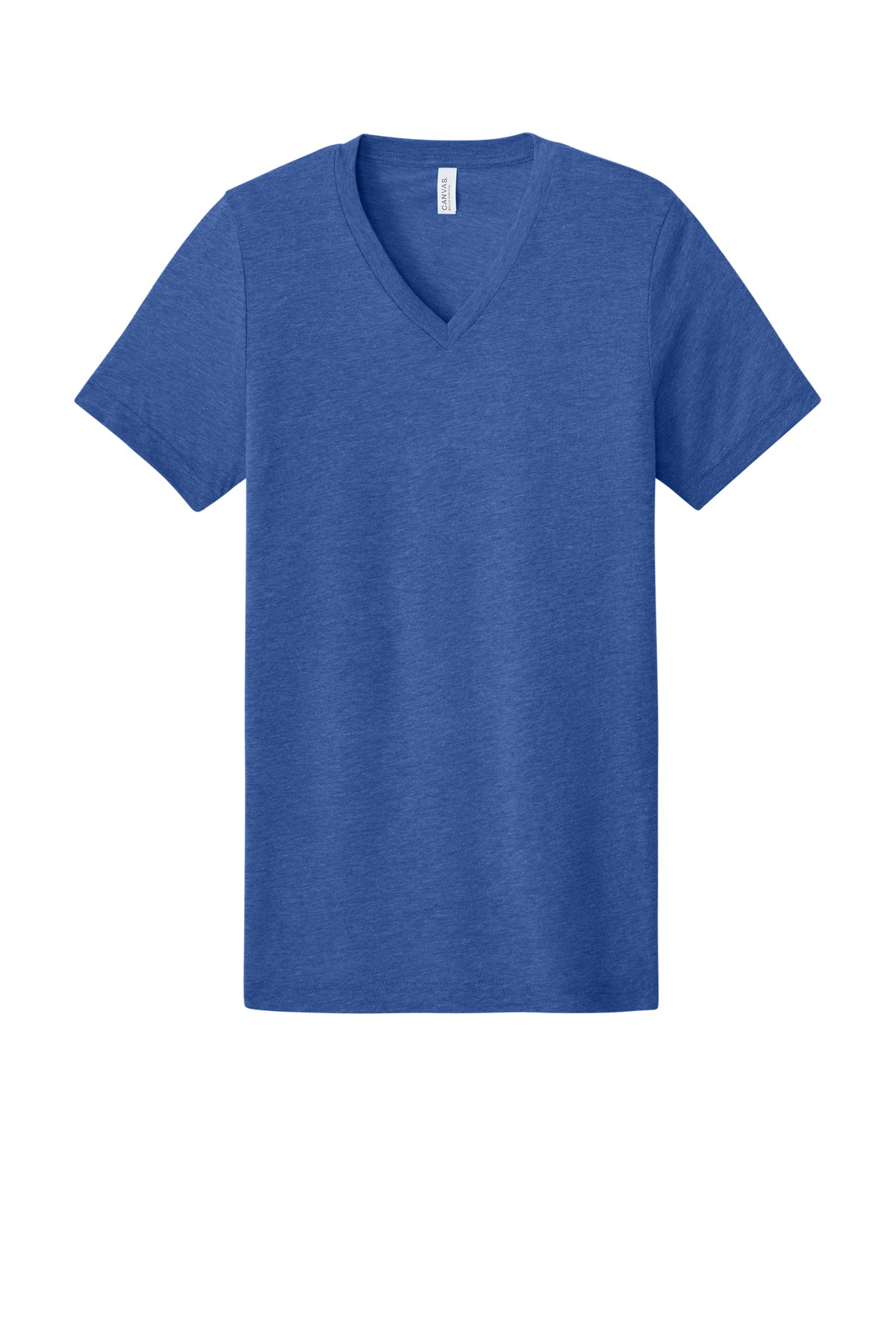 Bella Canvas BC3415 Unisex Triblend Short Sleeve V-Neck Tee, front view