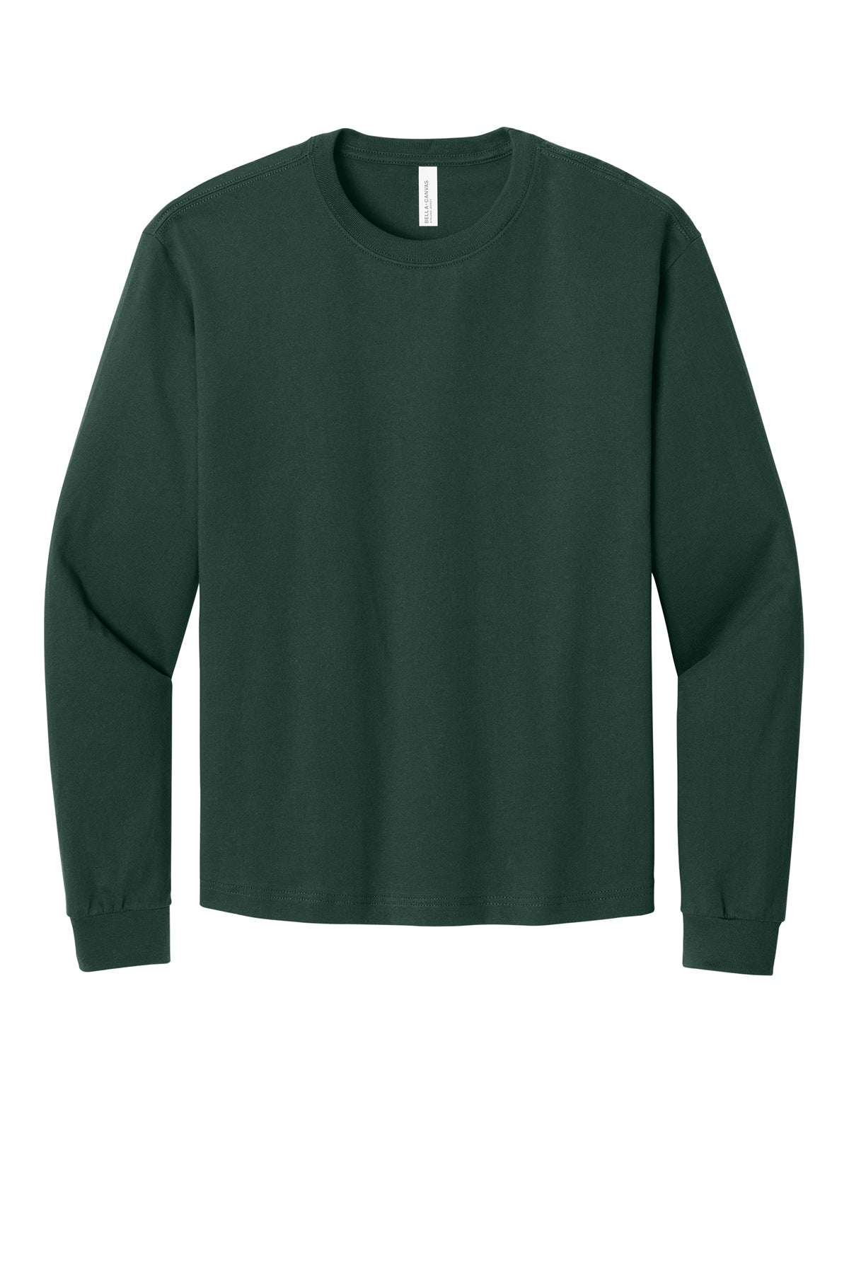 Bella Canvas BC3511 Unisex 6-Ounce Heavyweight Long Sleeve Tee, front view