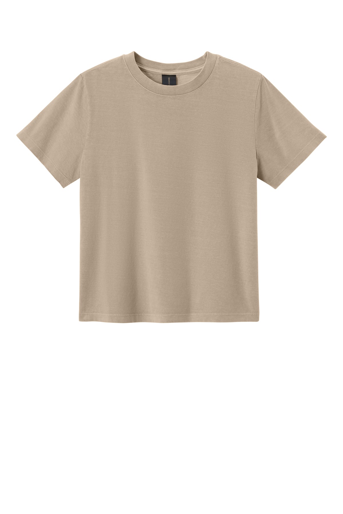 Bella Canvas BC6110GD Women’s Heavyweight Garment-Dyed Tee, front view