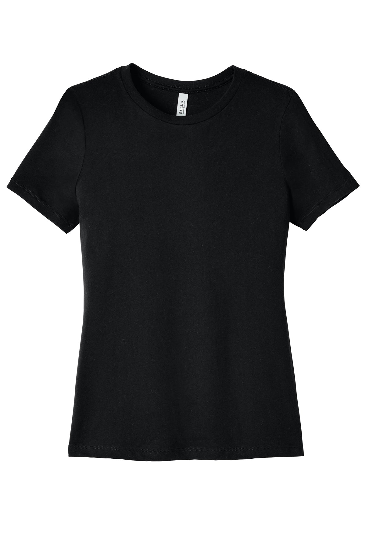 Bella Canvas BC6400 Women’s Relaxed Jersey Short Sleeve Tee, front view