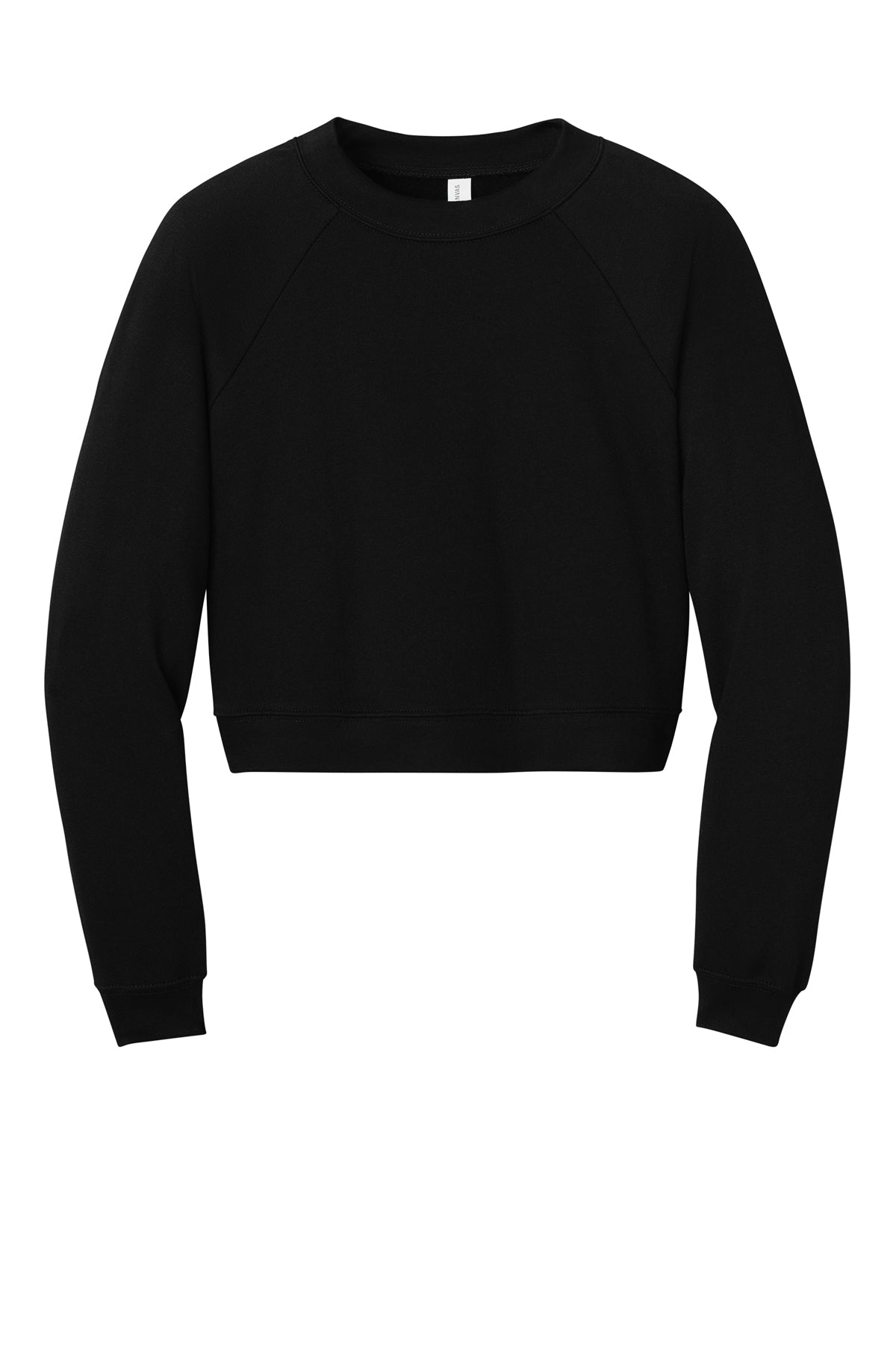 Bella Canvas BC7505 Women’s Raglan Pullover Sponge Fleece, front view
