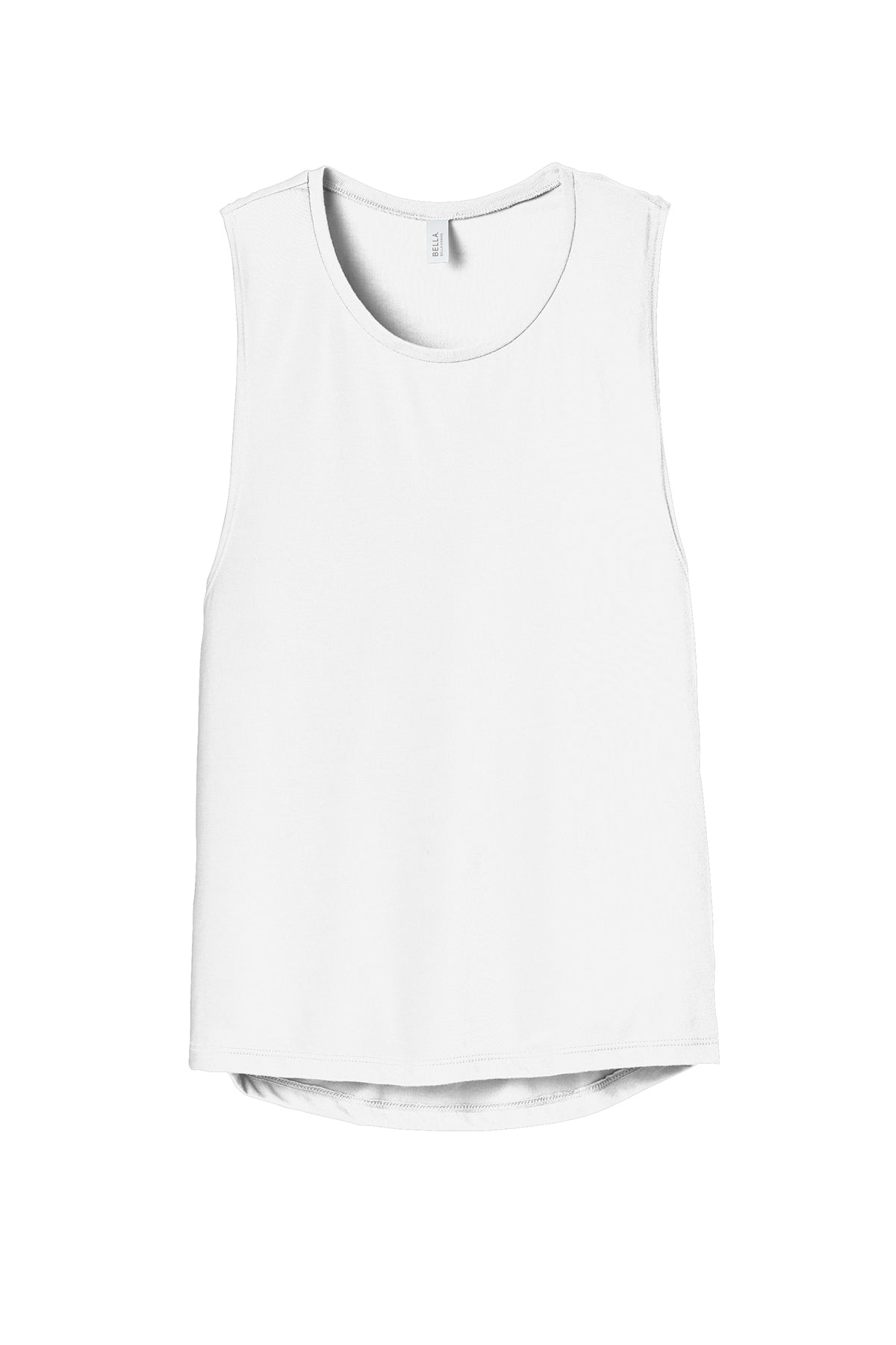 Bella Canvas BC8803 Women’s Flowy Scoop Muscle Tank, front view