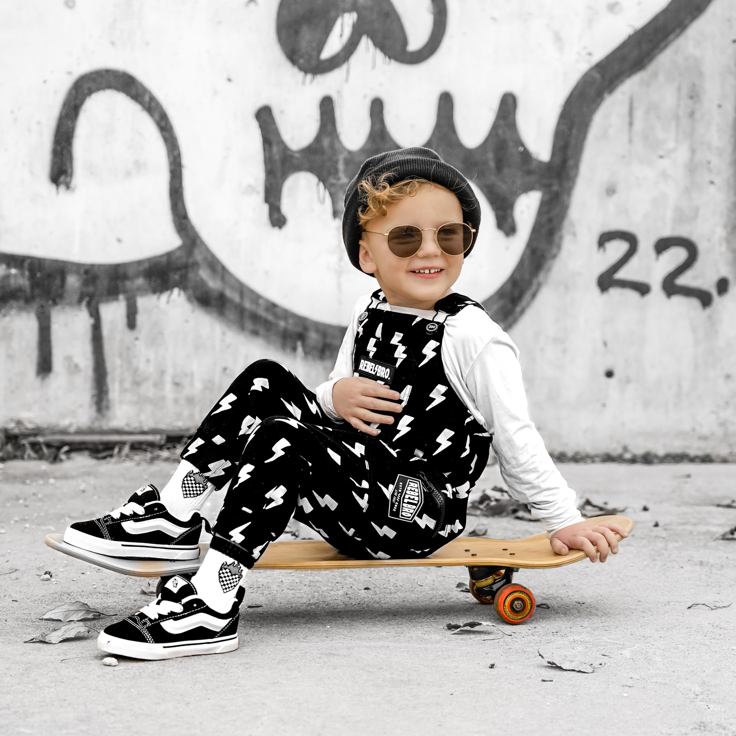 Live Fast Overalls in Jagger