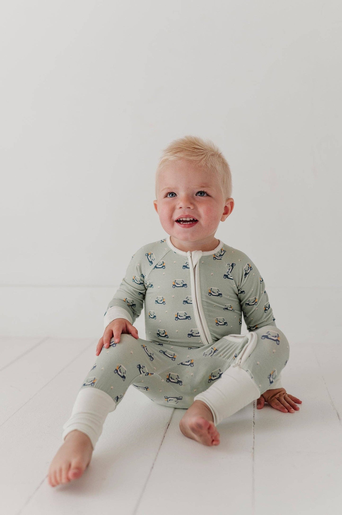 Long Sleeve Zip Romper