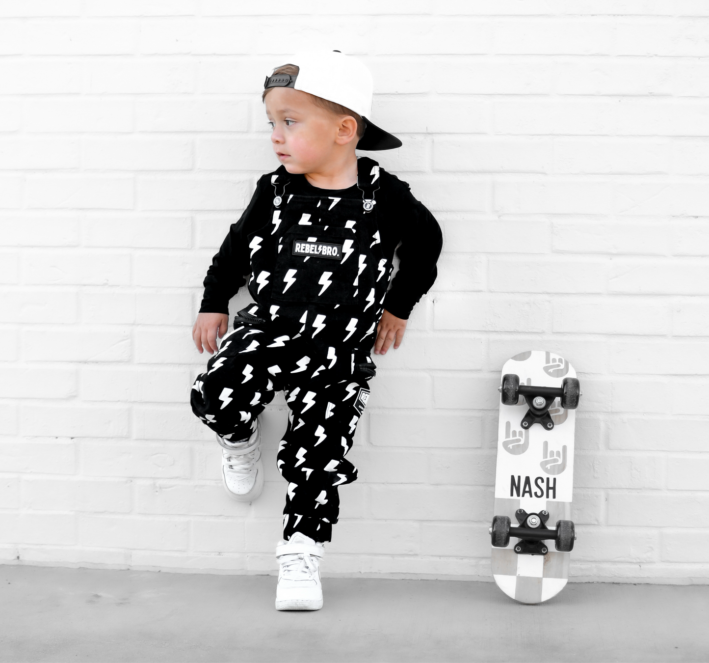 Live Fast Overalls in Jagger