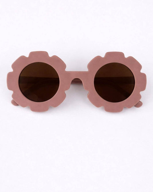 Daisy Petal Sunglasses - Dusty Mauve