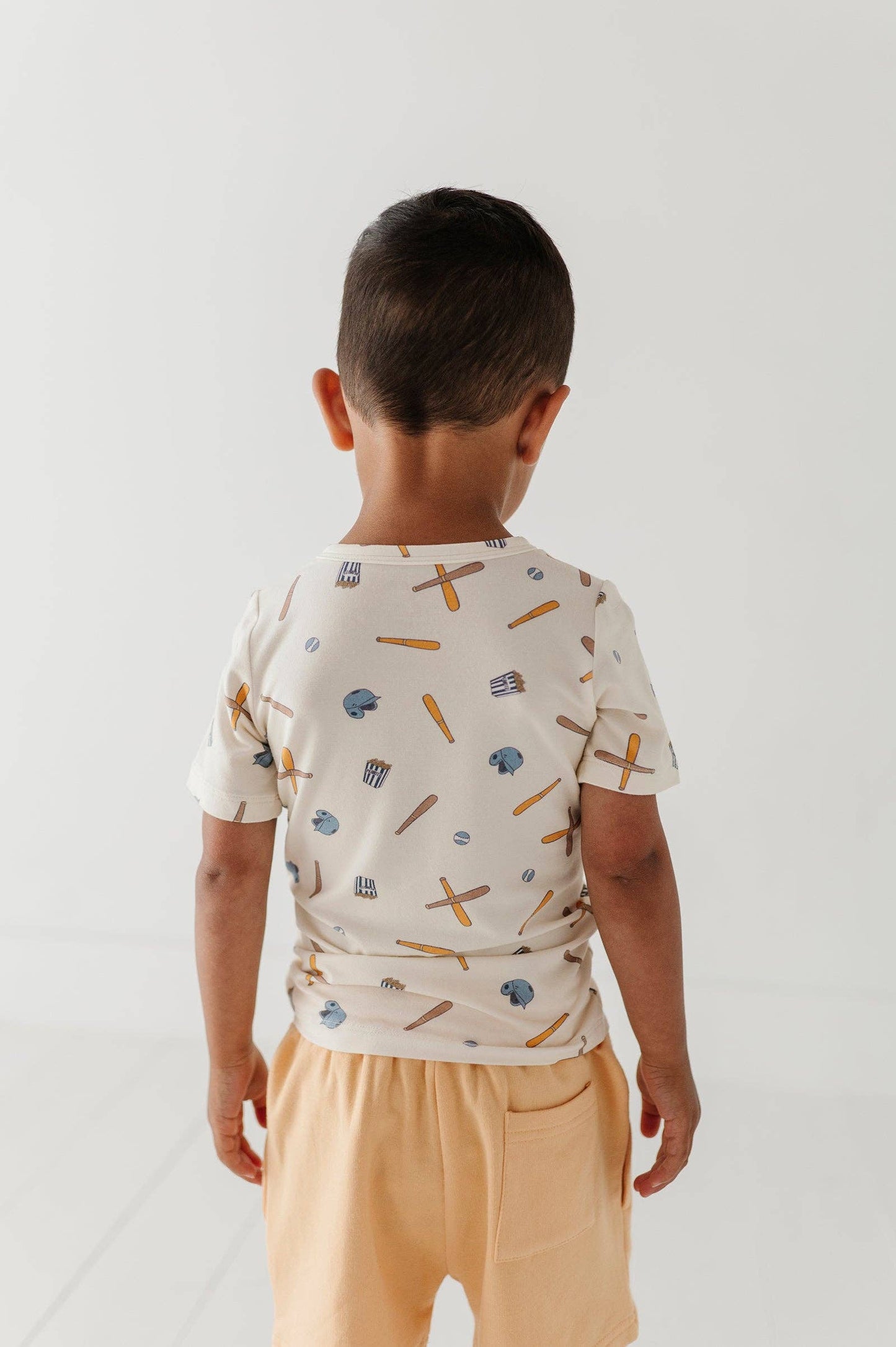 Boy's Short Sleeve Henley Shirt