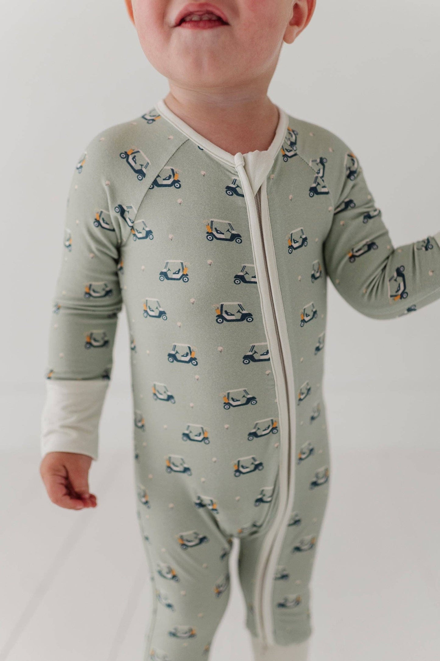 Long Sleeve Zip Romper