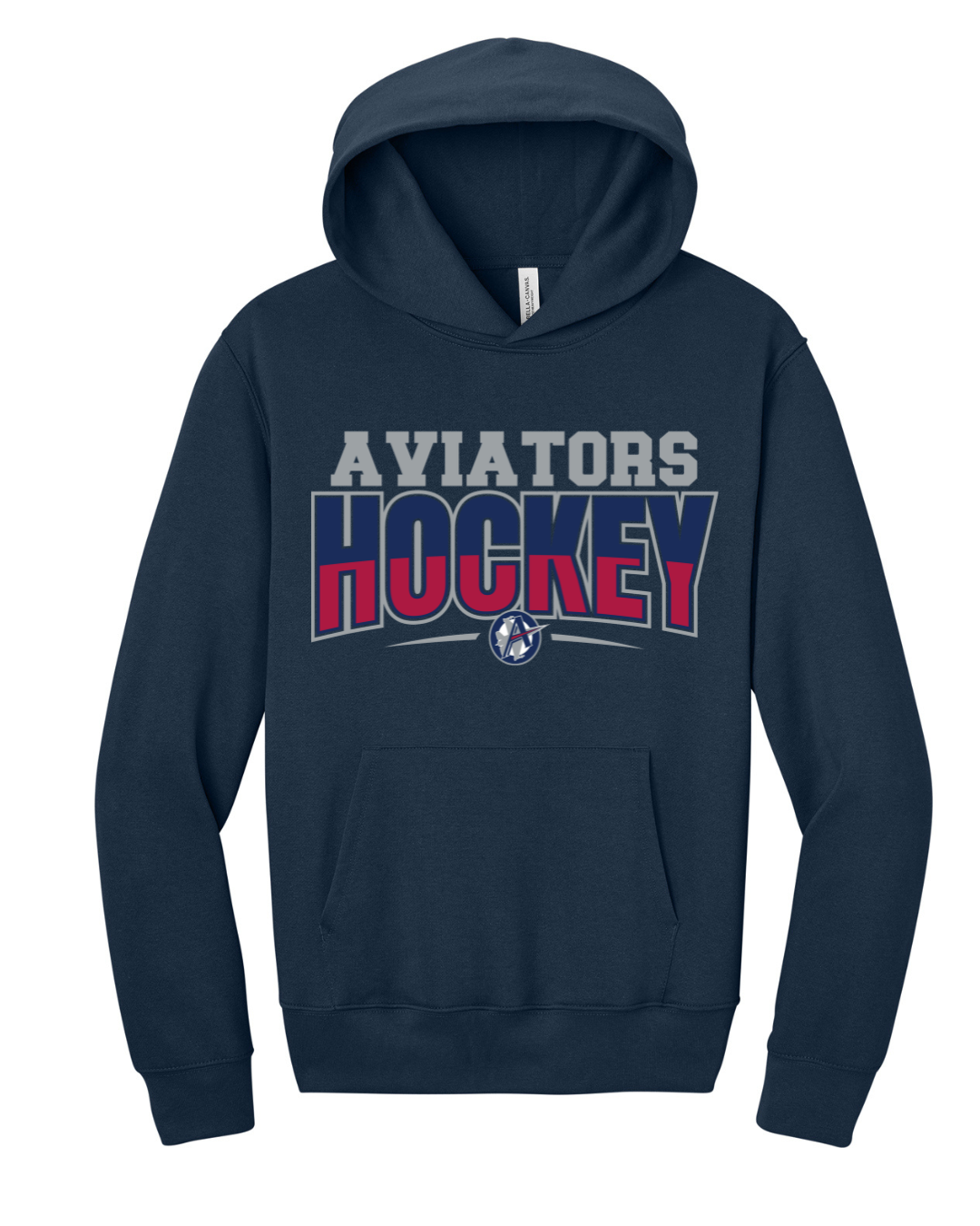 Aviators Hockey BC Unisex 10oz Hooded Pullover