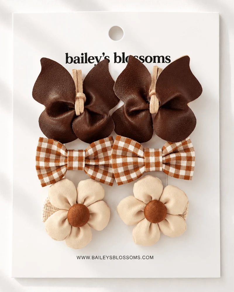 6-Piece Hair Clip Set