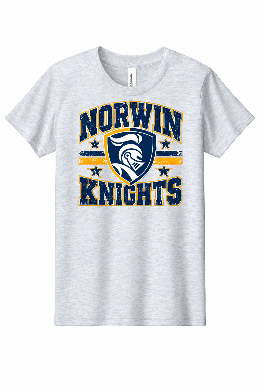 Norwin Distressed Crest BC3001Y Ash
