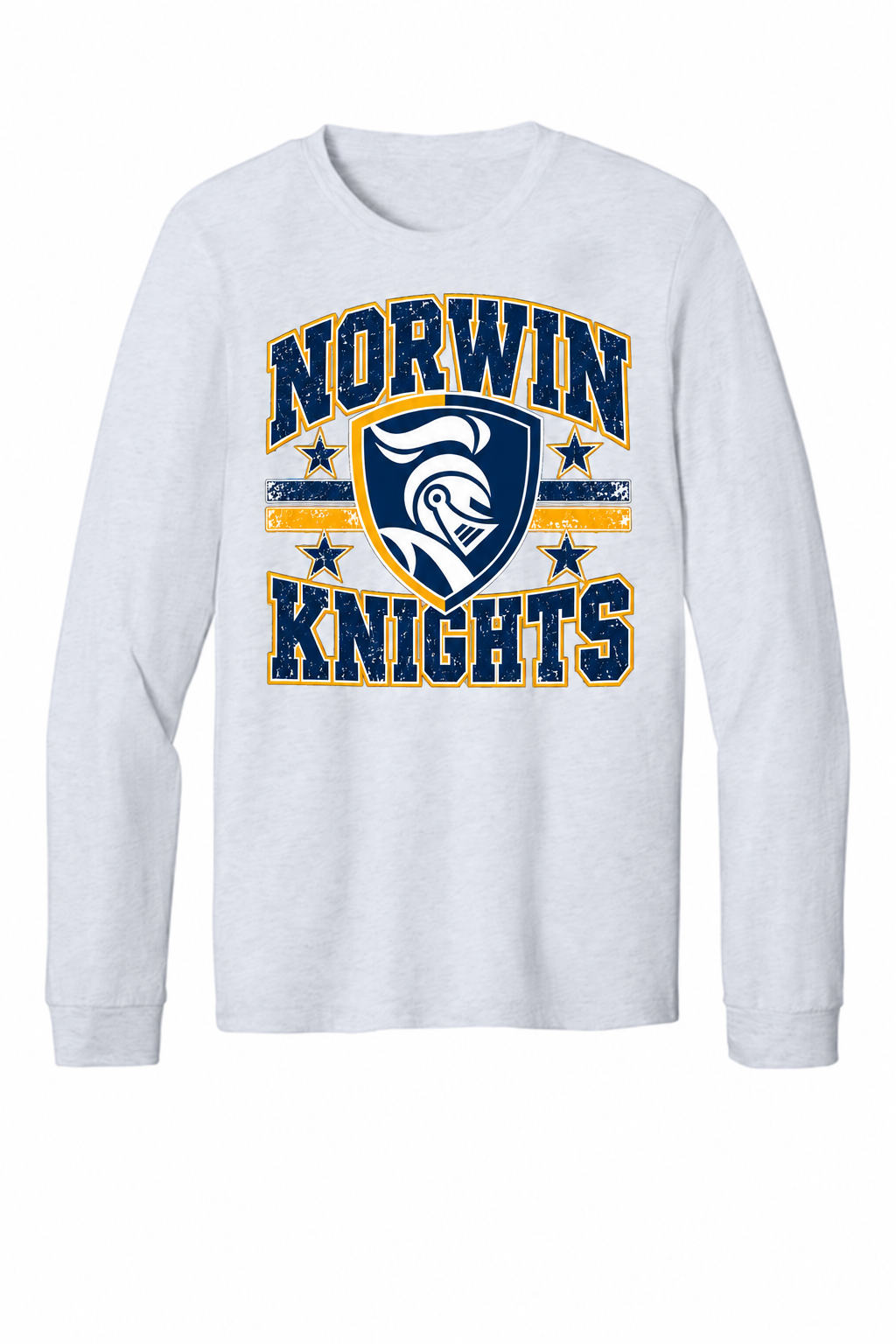 Norwin Distressed Crest BC3501 Ash