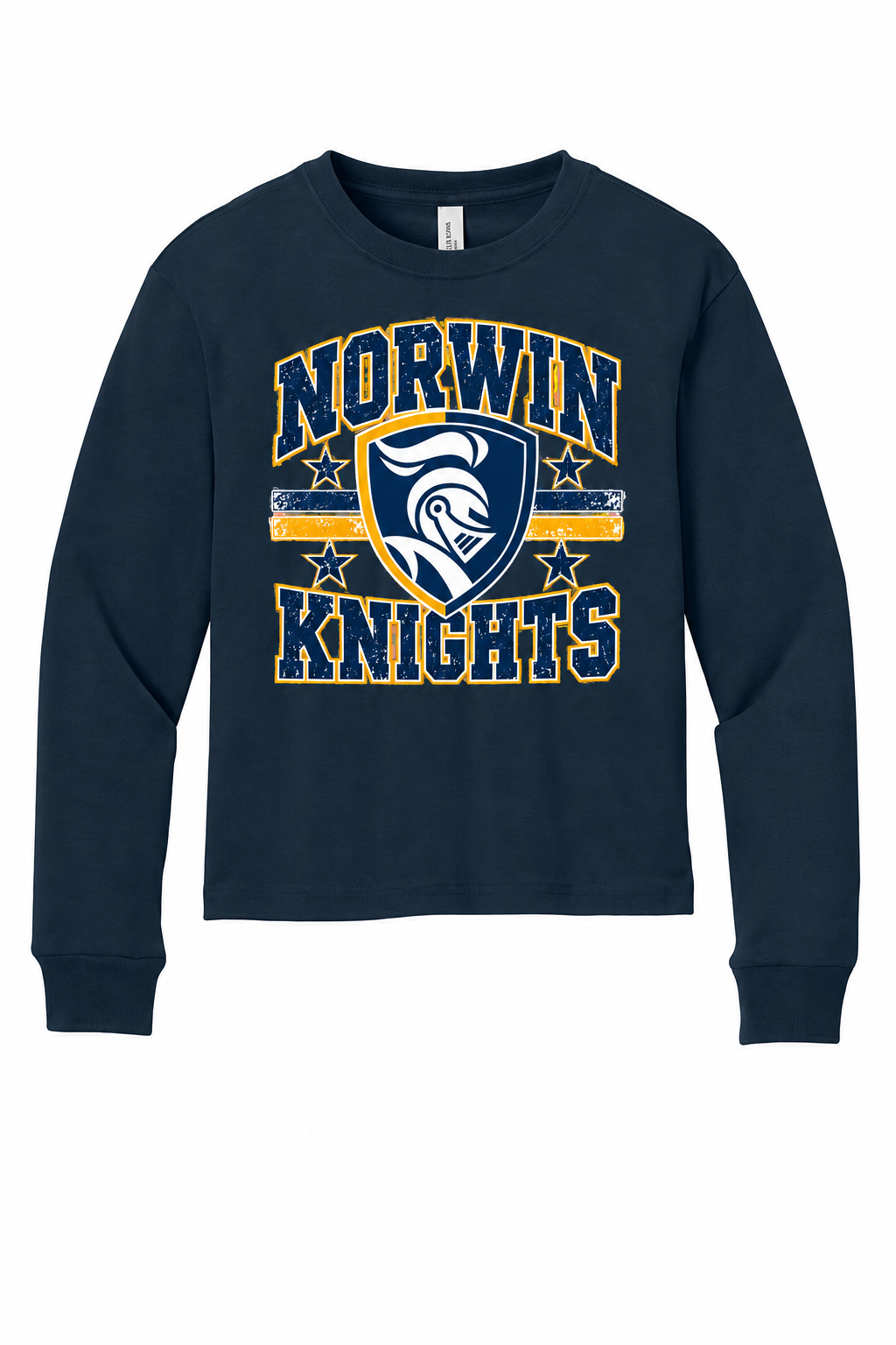 Norwin Distressed Crest BC3511Y Navy