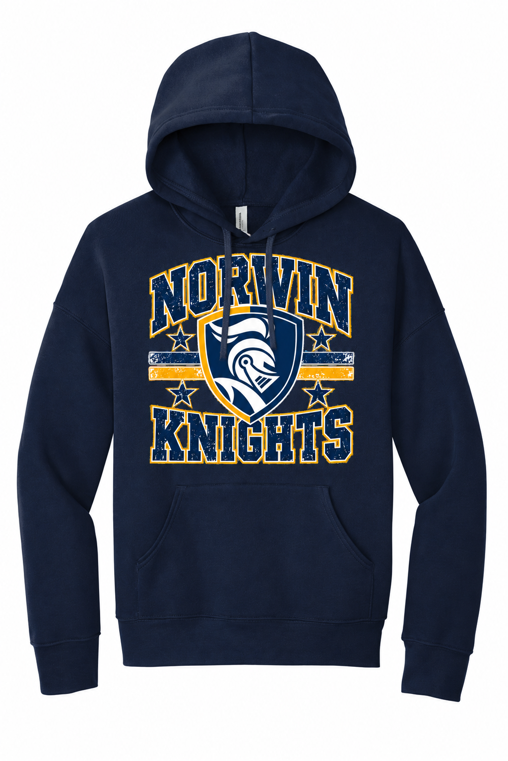 Norwin Distressed Crest BC3729 Navy