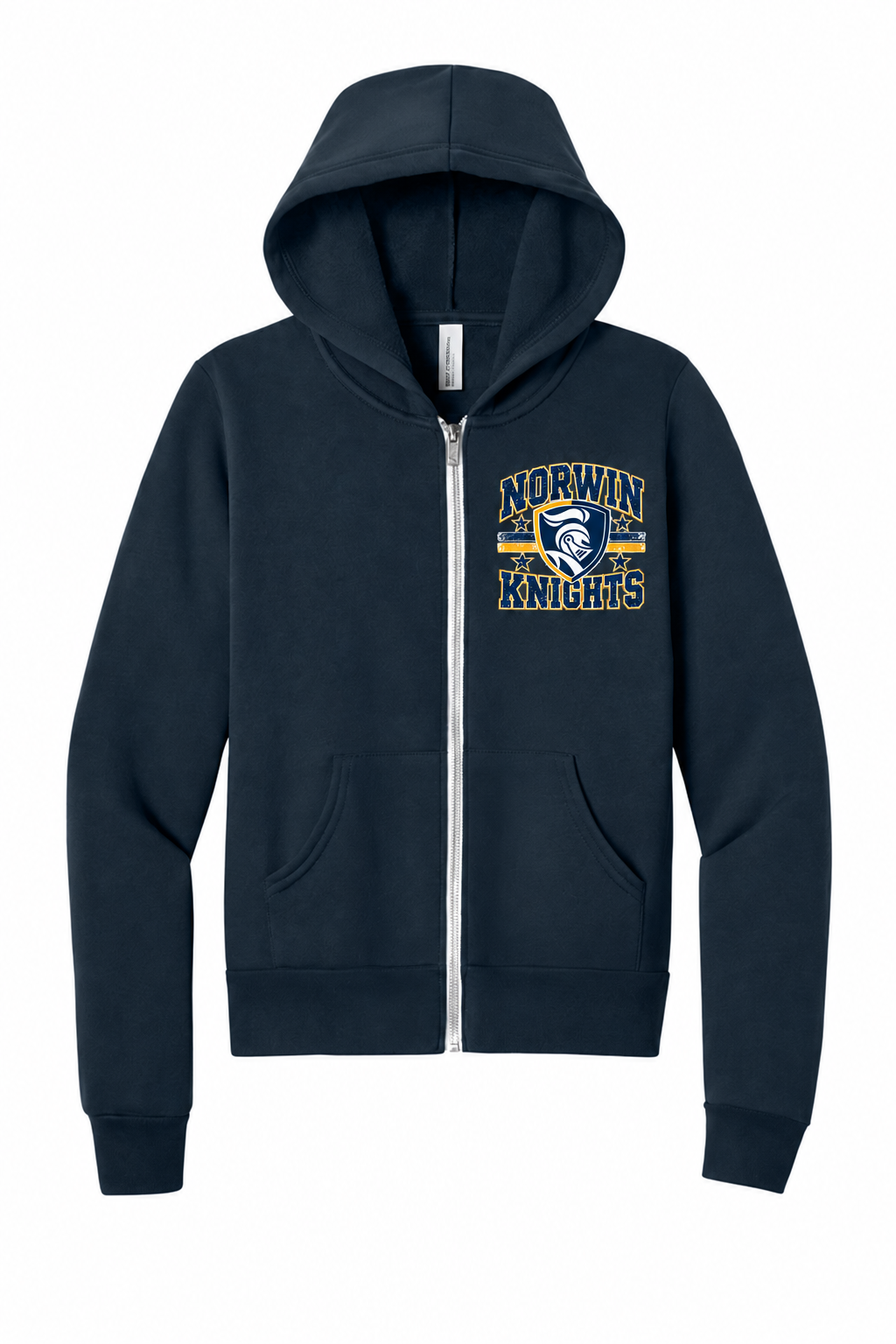 Norwin Distressed Crest BC3739Y Navy