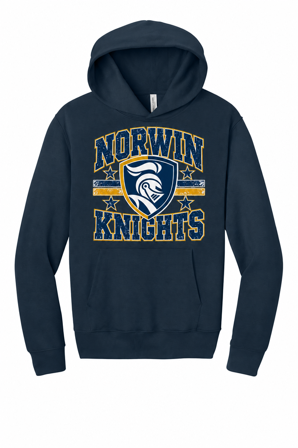 Norwin Distressed Crest BC4719 Navy