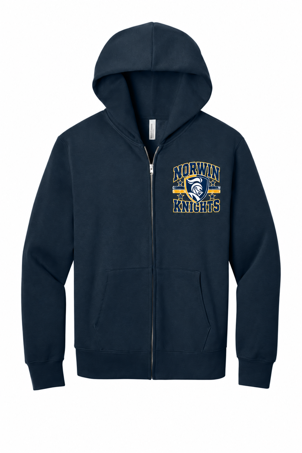 Norwin Distressed Crest BC4739 Navy
